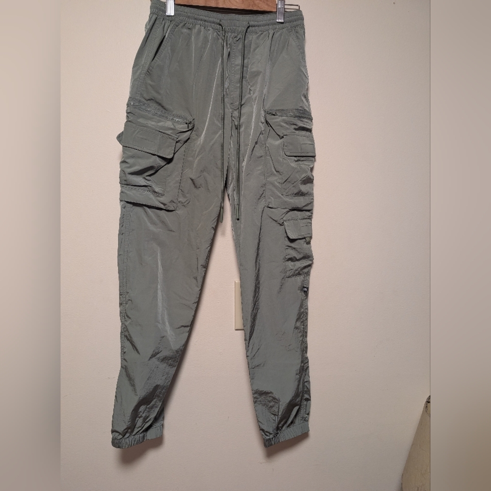 Standard Cloth Women’s Cargo Jogger Pants Small Olive Green